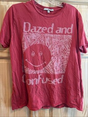 Junk Food Clothing Red 'Dazed and Confused' Graphic Tee
